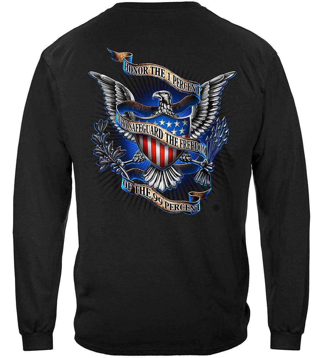 Honor The One Percent Premium Long Sleeves