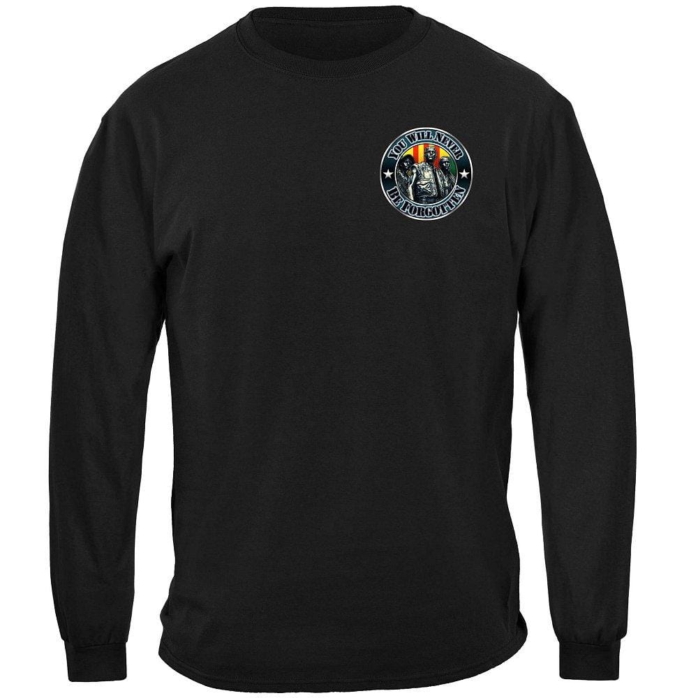 Vietnam Soldier Never Forget Premium Men&#39;s Long Sleeve