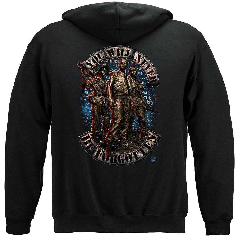 Vietnam Soldier Never Forget Premium Men&#39;s Long Sleeve
