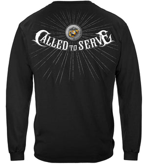 More Picture, Marines Called To Serve Premium Long Sleeves