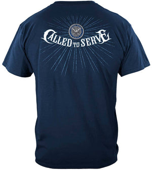 More Picture, Navy Call To Serve Premium T-Shirt