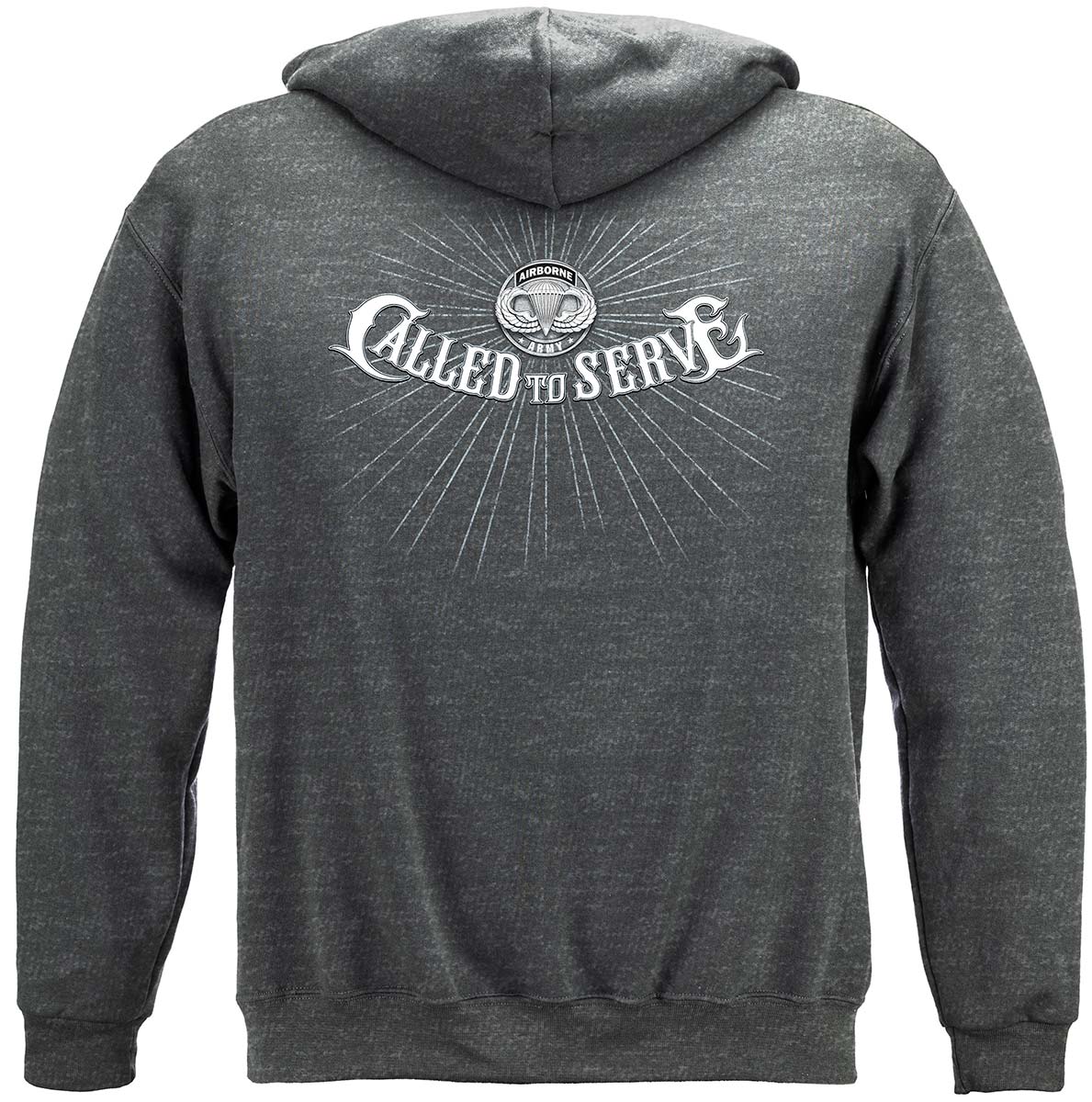 Call To Serve Air Born Premium Hooded Sweat Shirt