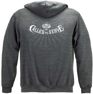 More Picture, Call To Serve Air Born Premium Hooded Sweat Shirt