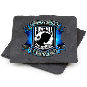 More Picture, POW All Gave Some Blue Coaster Black