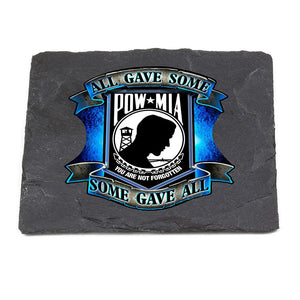 More Picture, POW All Gave Some Blue Coaster Black