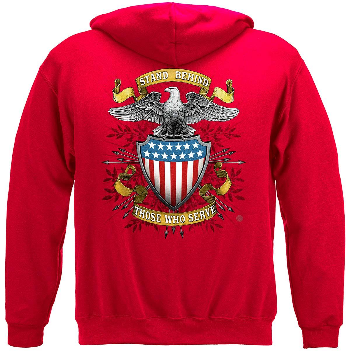 Stand Behind Those Who Serve Premium T-Shirt