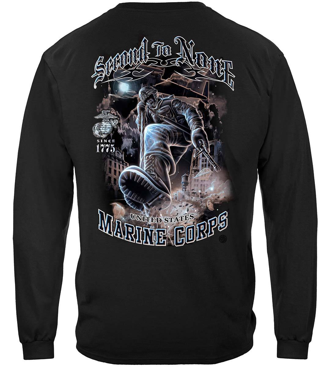 USMC Second To None Premium Long Sleeves