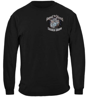 More Picture, USMC Second To None Premium Hooded Sweat Shirt