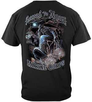 More Picture, USMC Second To None Premium Long Sleeves