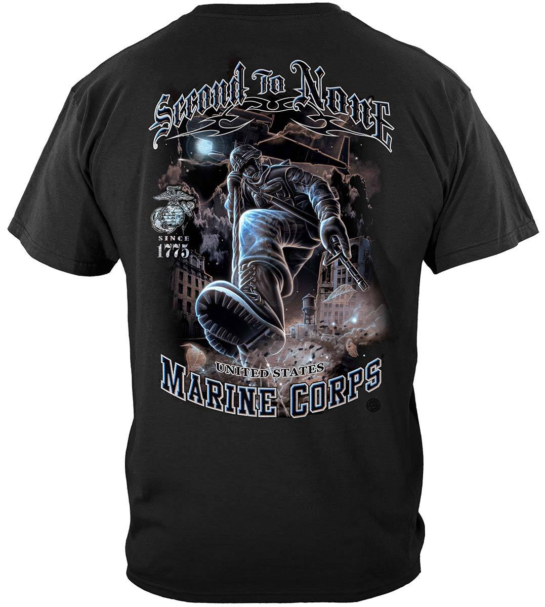 USMC Second To None Premium T-Shirt