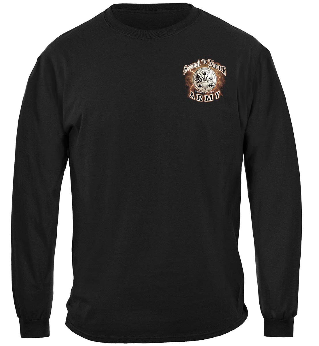 Army Second To None Premium Hooded Sweat Shirt