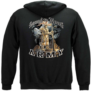 More Picture, Army Second To None Premium Hooded Sweat Shirt