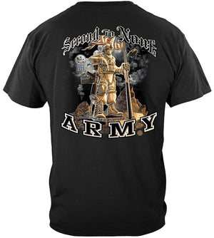 More Picture, Army Second To None Premium Long Sleeves