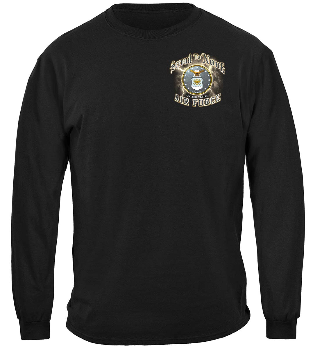 Air Force Second To None Premium Hooded Sweat Shirt