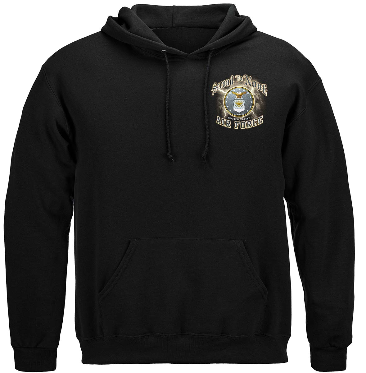 Air Force Second To None Premium Hooded Sweat Shirt