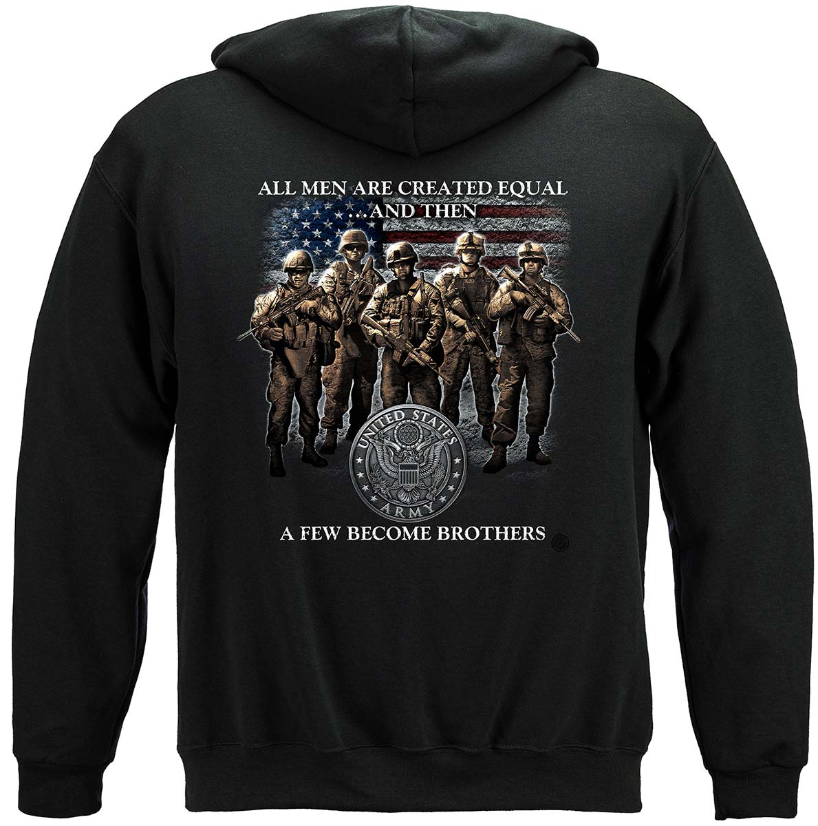 Army Brotherhood Premium Hooded Sweat Shirt