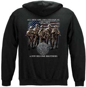More Picture, Army Brotherhood Premium Hooded Sweat Shirt