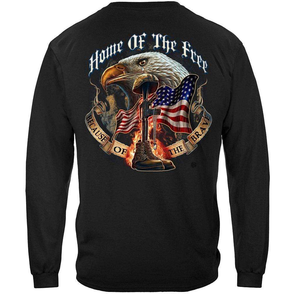 Home Of The Free Premium Long Sleeves