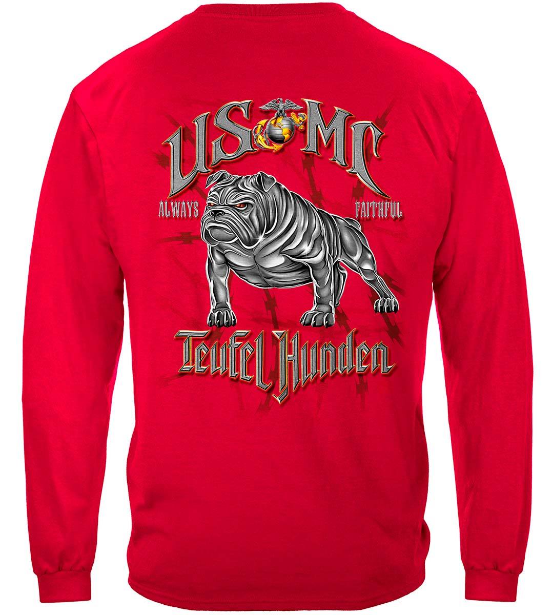 USMC Teufel Hunden Premium Long Sleeves