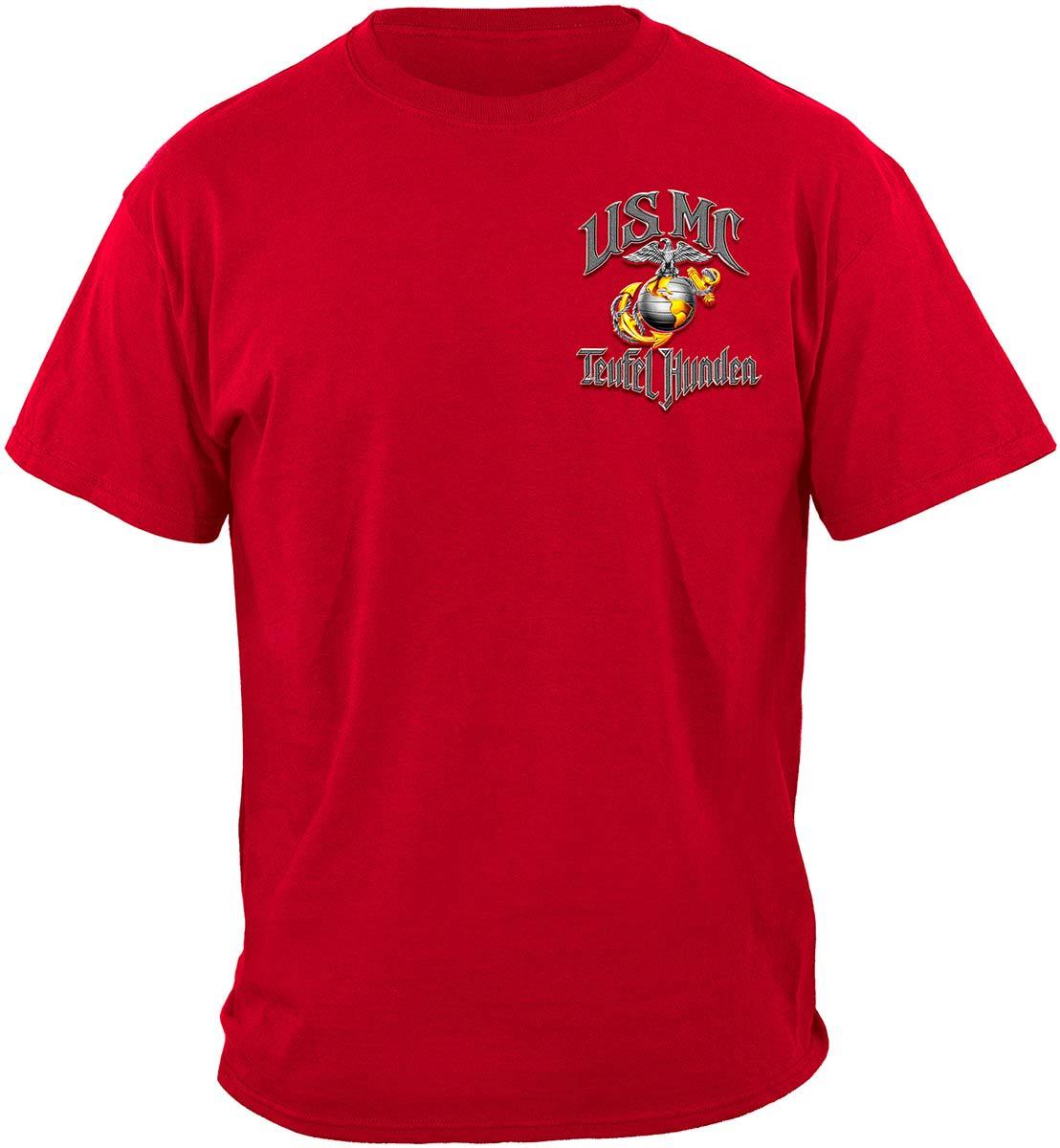 USMC Teufel Hunden Premium T-Shirt