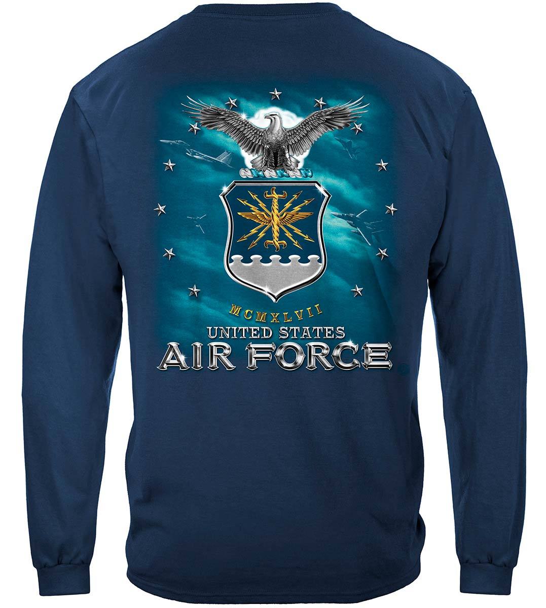 Air Force USAF Missile Premium Hooded Sweat Shirt