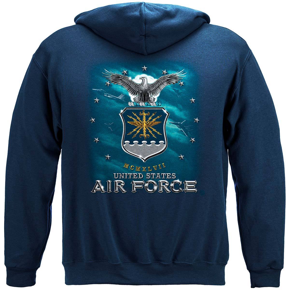 Air Force USAF Missile Premium Hooded Sweat Shirt
