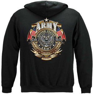 More Picture, Army Gold Shield Badge Of Honor Premium T-Shirt