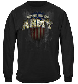 More Picture, Army Loyalty Eagle Premium Hooded Sweat Shirt