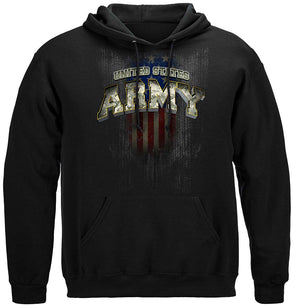 More Picture, Army Loyalty Eagle Premium Hooded Sweat Shirt