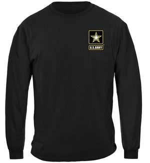More Picture, Army Eagle In Stone Premium Hooded Sweat Shirt