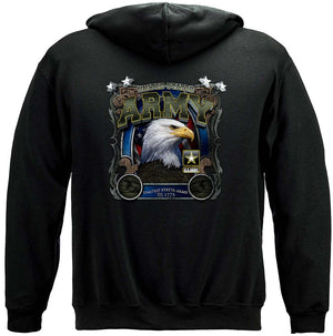 More Picture, Army Eagle In Stone Premium Long Sleeves