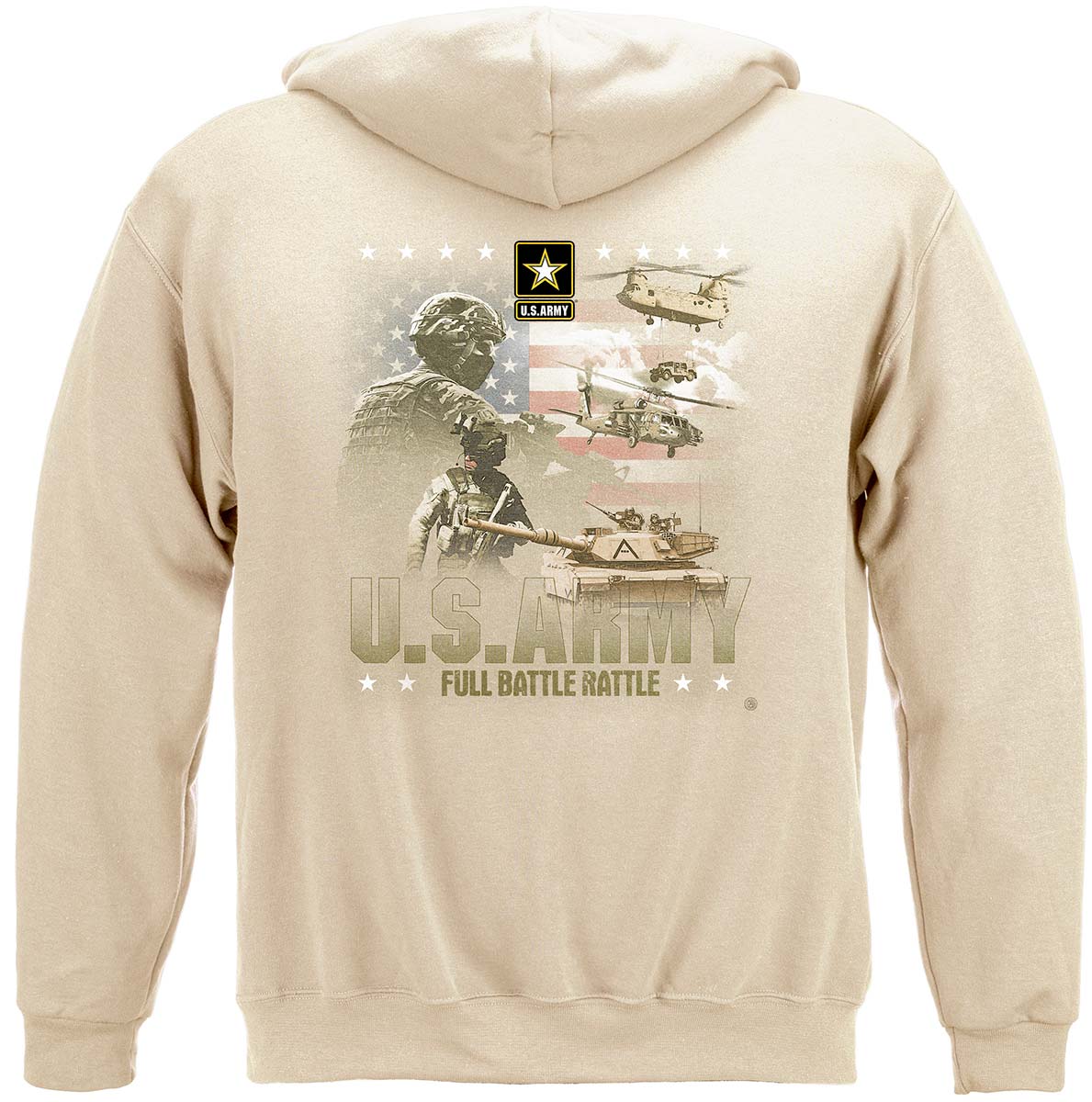 Army Full Battle Rattle Premium T-Shirt