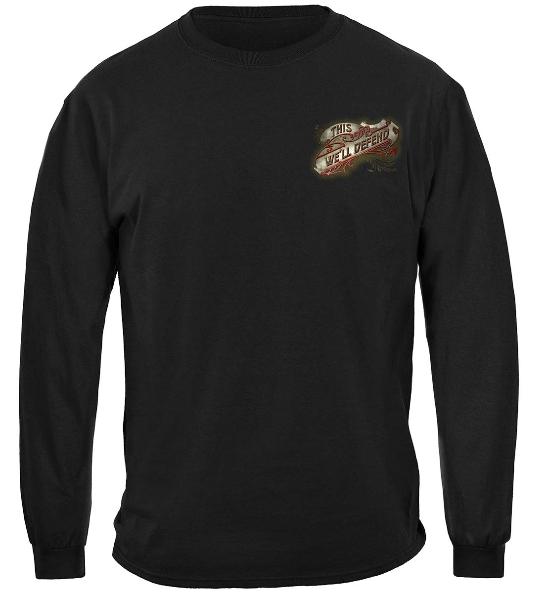 Army Eagle Antique This We&#39;ll Defend Premium Long Sleeves