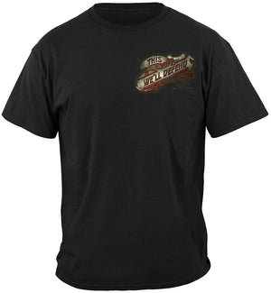 More Picture, Army Eagle Antique This We'll Defend Premium Long Sleeves