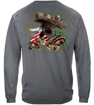 More Picture, Army Shield And Eagle Premium Hooded Sweat Shirt