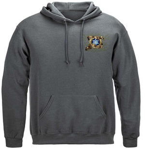 More Picture, Army Shield And Eagle Premium Hooded Sweat Shirt
