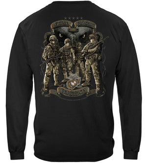More Picture, USMC Time Honor Tradition Eagle Premium T-Shirt