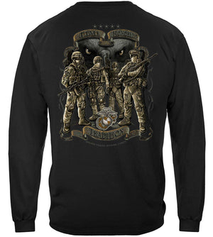 More Picture, USMC Time Honor Tradition Eagle Premium Long Sleeves