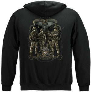 More Picture, USMC Time Honor Tradition Eagle Premium T-Shirt