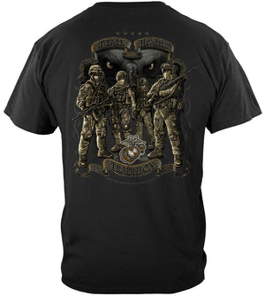 More Picture, USMC Time Honor Tradition Eagle Premium Hooded Sweat Shirt