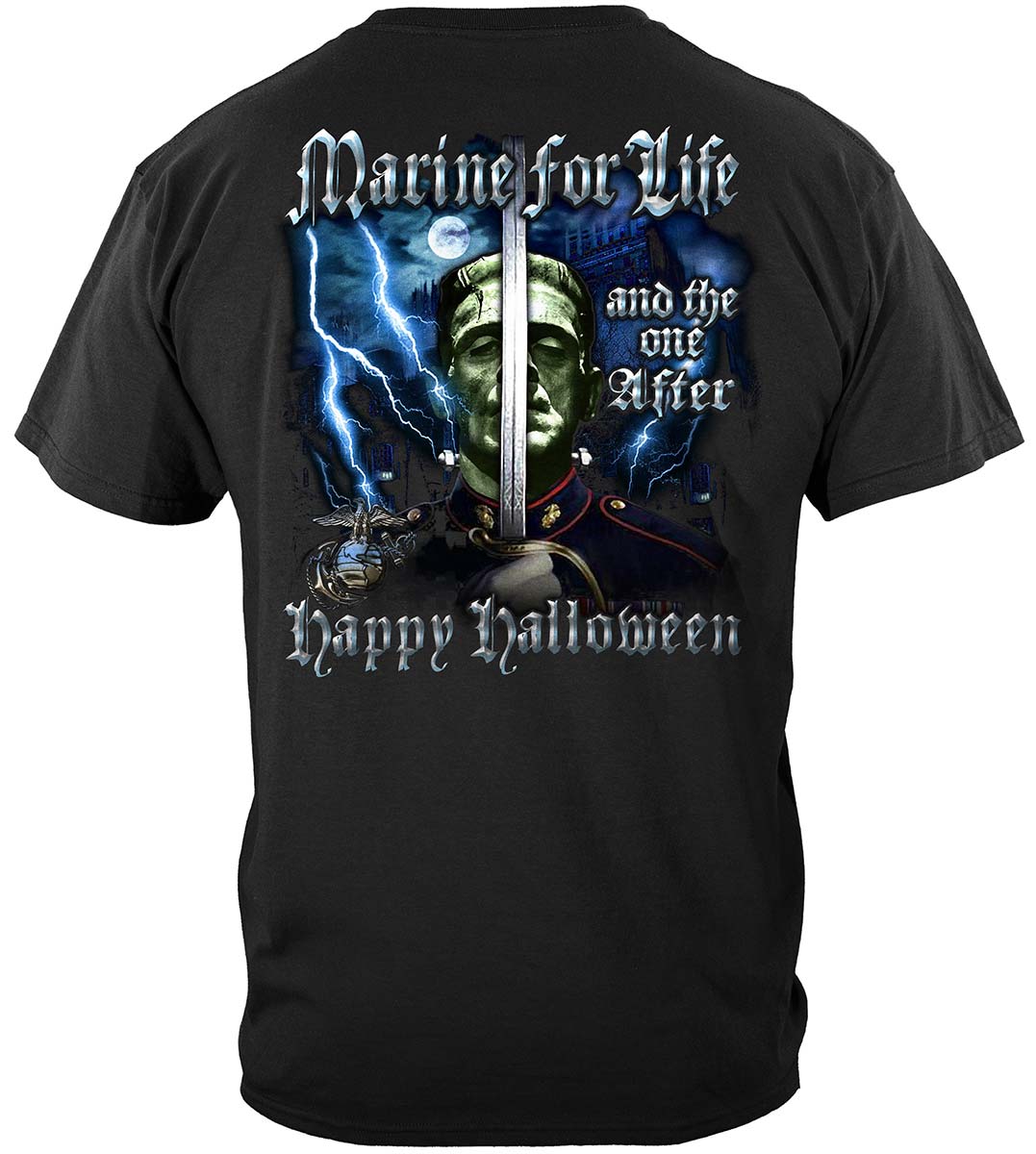 USMC Halloween Marine Premium T-Shirt