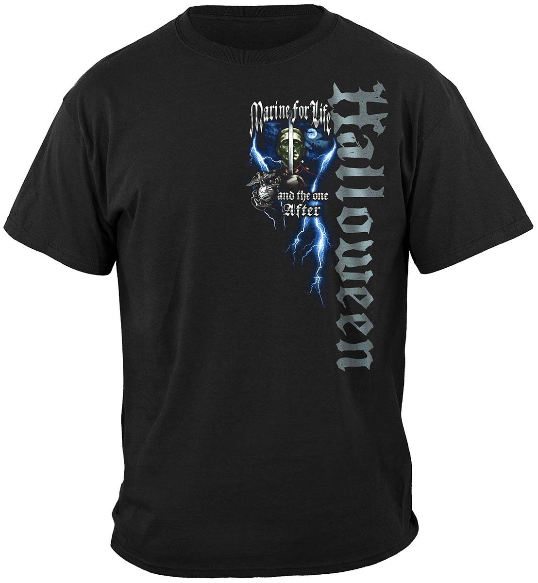 USMC Halloween Marine Premium T-Shirt