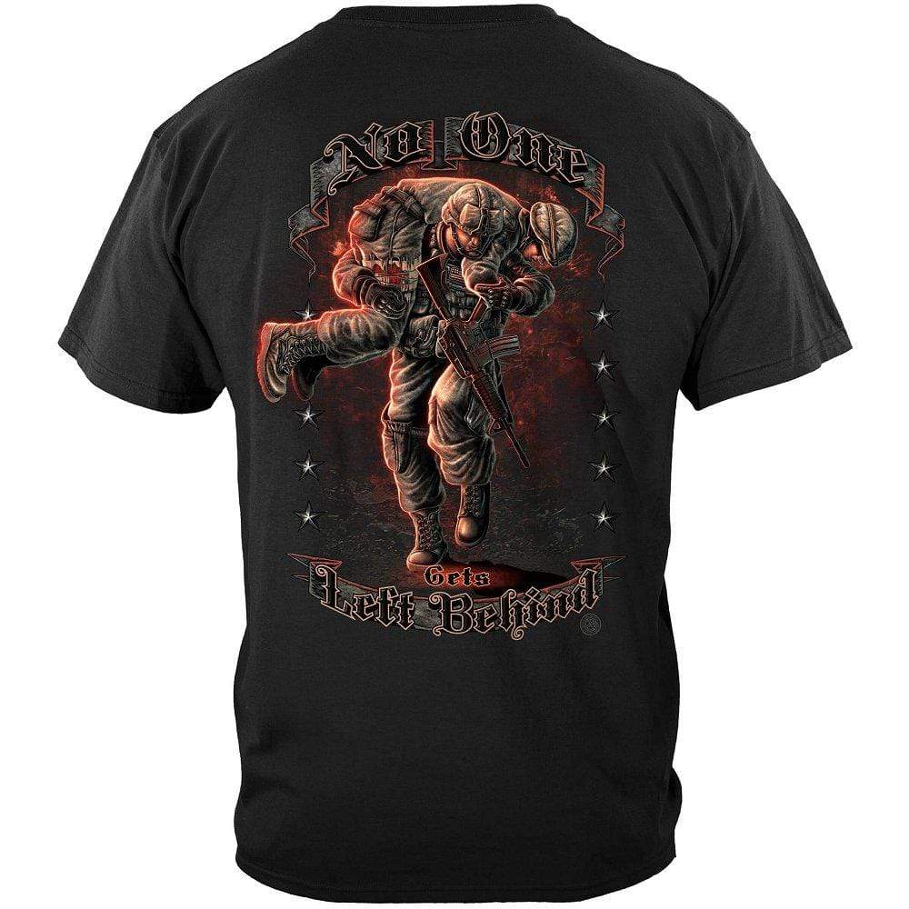 Soldier No One Get Left Behind Premium Men's T-Shirt