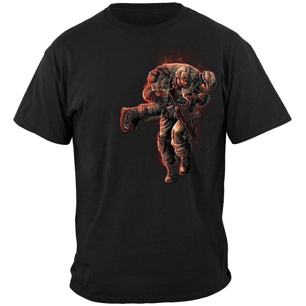 Soldier No One Get Left Behind Premium Men&#39;s T-Shirt