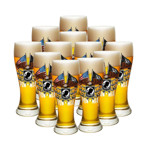More Picture, Double Flag Eagle POW Pilsner Glass