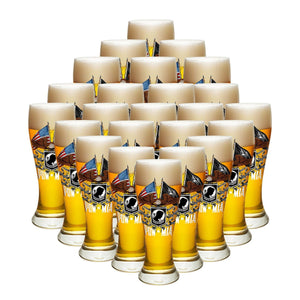 More Picture, Double Flag Eagle POW Pilsner Glass
