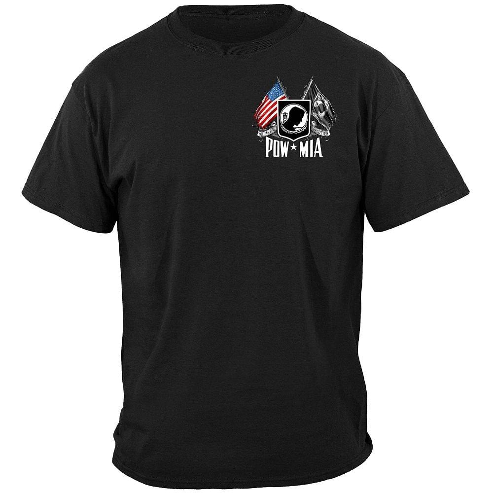 Double Flag Eagle Pow Premium Men&#39;s Long Sleeve