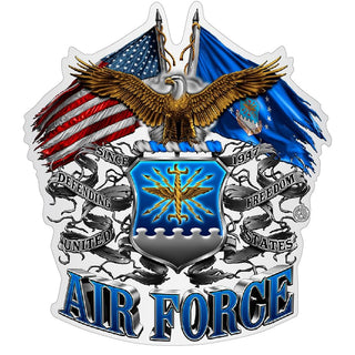 RESCUE Air Force Arrow Aircraft Sticker - USAF Vinyl Decal - 75mm (Pack Of 2) - View #3