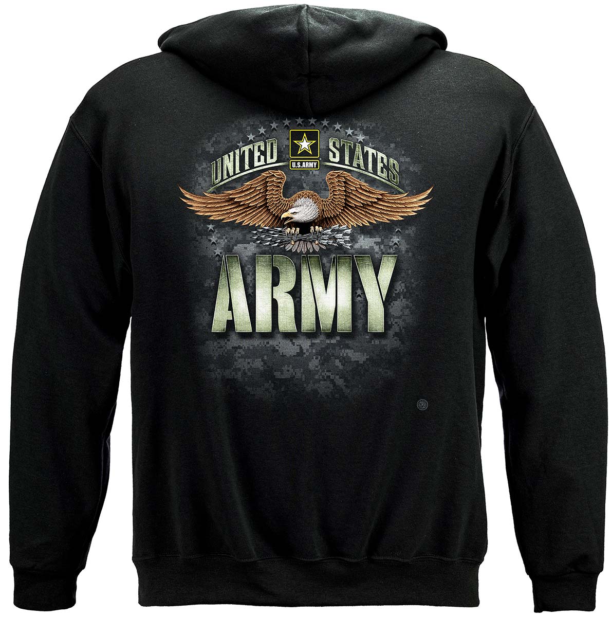 Army Large Eagle Premium Hooded Sweat Shirt