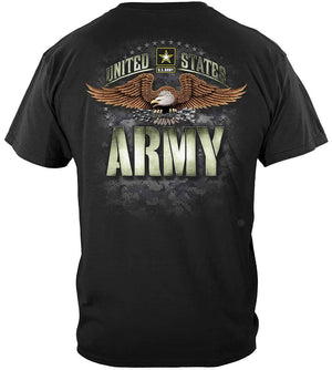 More Picture, Army Large Eagle Premium T-Shirt